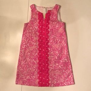 Lilly for Target size 5T dress- Preppy Pink Print